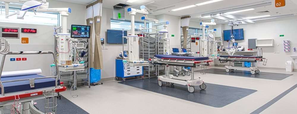 Emergency Department in new Hospital